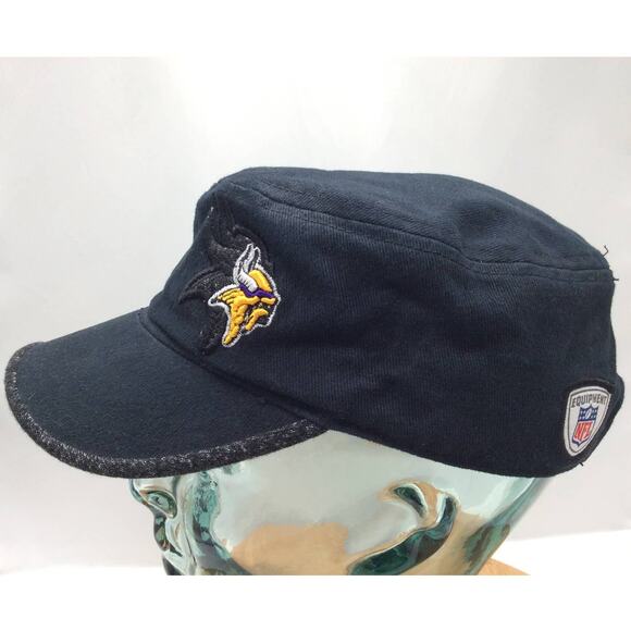 NFL Vikings On field Reebok Military Style Cap S/M - Picture 4 of 7